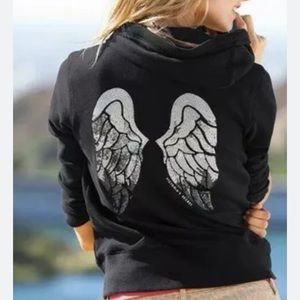 Victoria’s Secret Angel Wings zip up hoodie